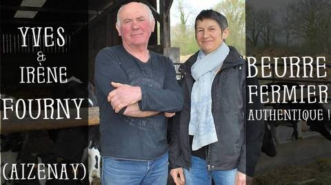 Irène et Yves Fourny produits laitiers bio Aizenay